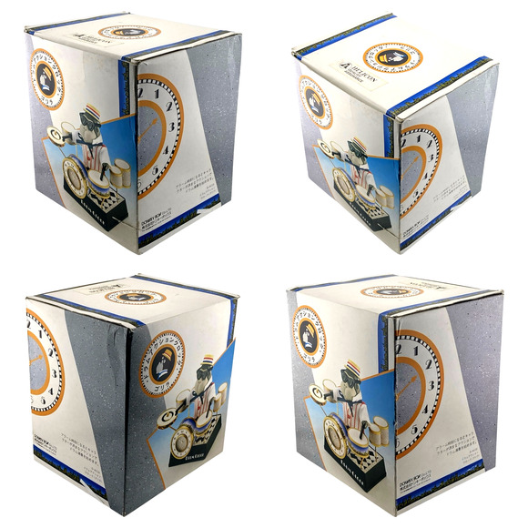 Musical Gorilla Rarity Master Anchor Drum Alarm Clock Early 1980s Helicon w/Box - Picture 10 of 10